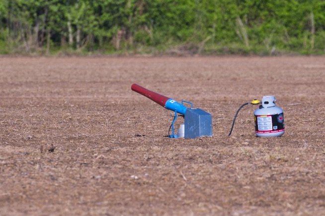 Propane Cannon at the Refuge