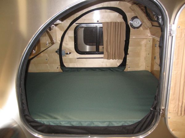 Teardrop Camper Bed