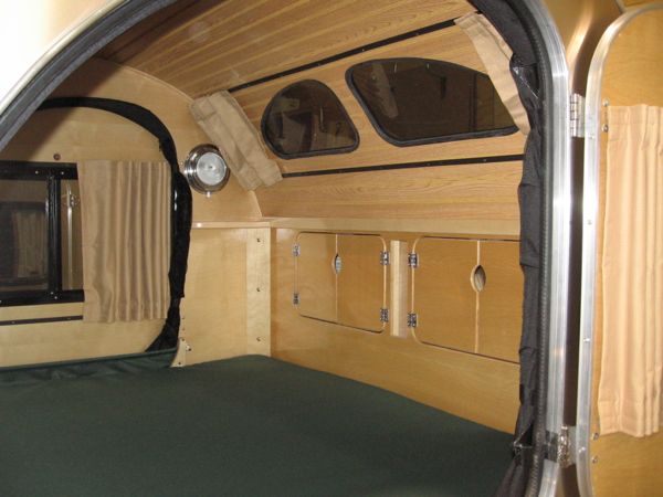 Teardrop Camper Inside Front